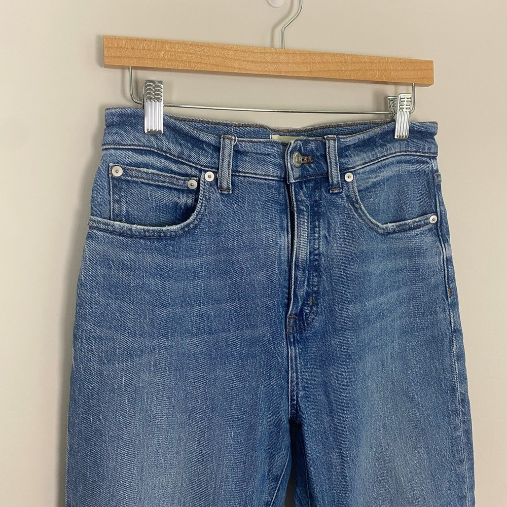 Madewell 90s Straight Jeans Womens 27 High Rise Denim - Picture 3 of 8